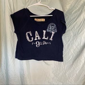 hollister crop top
